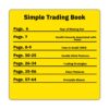 simple trading table of contents 1